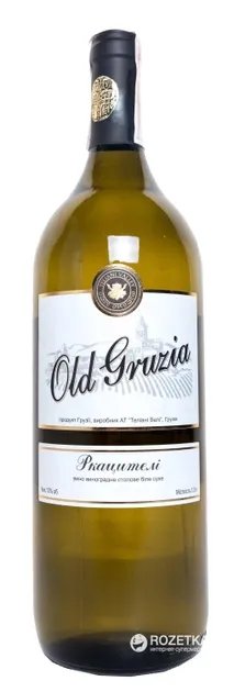 Вино Old Gruzia Ркацители белое сухое 1.5 л 12% (4860065014666)