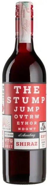 Вино Stump Jump Shiraz dArenberg красное сухое 0.75 л 13.5% (9311832617009)