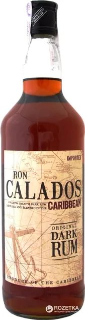 Ром Ron Calados Caribbean Original Dark 1 л 37.5% (5021692750306)