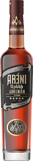 Бренди Areni 5 звезд 0.5 л 40% (4850087002871_4850087004738)