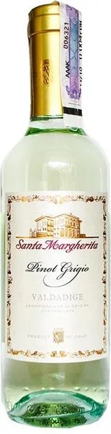 Вино Santa Margherita Pinot Grigio DOC белое сухое 0.375 л 12.5% (8003930111411)