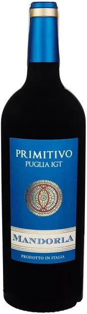 Вино Montalto Primitivo Mandorla Puglia IGТ красное сухое 0.75 л 13.5% (8033765180696)