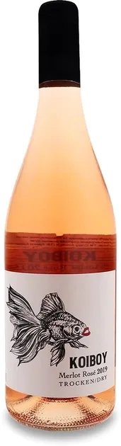 Вино Crazy Animals Koiboy Merlot Rose розовое сухое 0.75 л 12% (5998623530484)