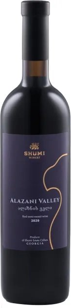 Вино Shumi Алазанская долина красное полусладкое 0.75 л 10-12% (4860053060088)