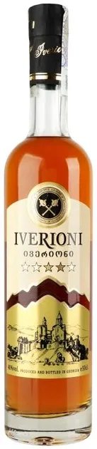 Напиток алкогольный Iverioni 5* 0.5 л 40% (4860018004973)