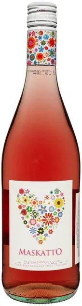 Вино "Maskatto" MPF Rosso розовое сладкое 0.75 л 6% (8001592006526)