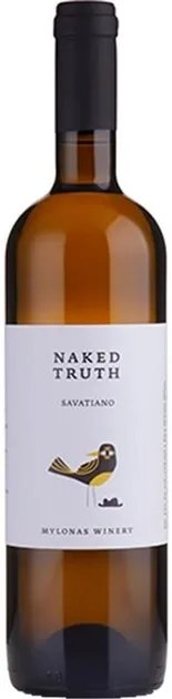 Вино Mylonas Winery Savatiano Naked Truth PGI Attiki белое сухое 0.75 л 12% (5200125071106)