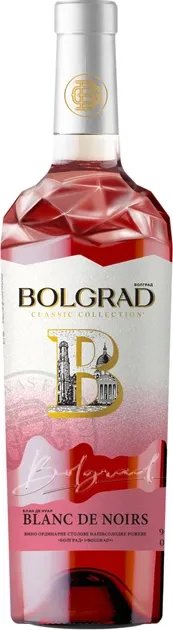 Вино Bolgrad Blanc de Noirs розовое полусладкое 0.75 л 9-13% (4820013031893)