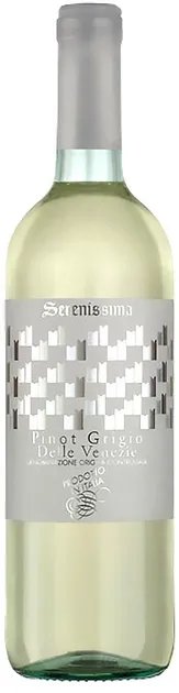 Вино Serenissima Pinot Grigio Veneto serenissima белое сухое 0.75 л 12% (8003030991234)